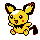 Pichu sprite in Pokémon Silver