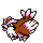 Pidgey sprite in Pokémon Silver