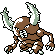 Pinsir sprite in Pokémon Silver