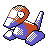 Porygon sprite in Pokémon Silver