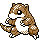 Sandshrew sprite in Pokémon Silver