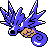 Seadra sprite in Pokémon Silver
