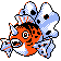 Seaking sprite in Pokémon Silver
