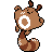 Sentret sprite in Pokémon Silver