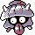 Shellder sprite in Pokémon Silver