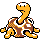 Shuckle sprite in Pokémon Silver