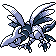 Skarmory sprite in Pokémon Silver