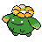 Skiploom sprite in Pokémon Silver