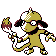 Smeargle sprite in Pokémon Silver