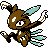 Sneasel sprite in Pokémon Silver