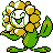 Sunflora sprite in Pokémon Silver