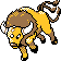 Tauros sprite in Pokémon Silver