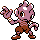 Tyrogue sprite in Pokémon Silver