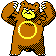 Ursaring sprite in Pokémon Silver