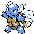 Wartortle sprite in Pokémon Silver