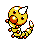 Weedle sprite in Pokémon Silver