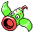 Weepinbell sprite in Pokémon Silver