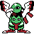Xatu sprite in Pokémon Silver