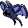 Zubat sprite in Pokémon Silver