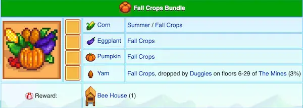 Fall Crops Bundle