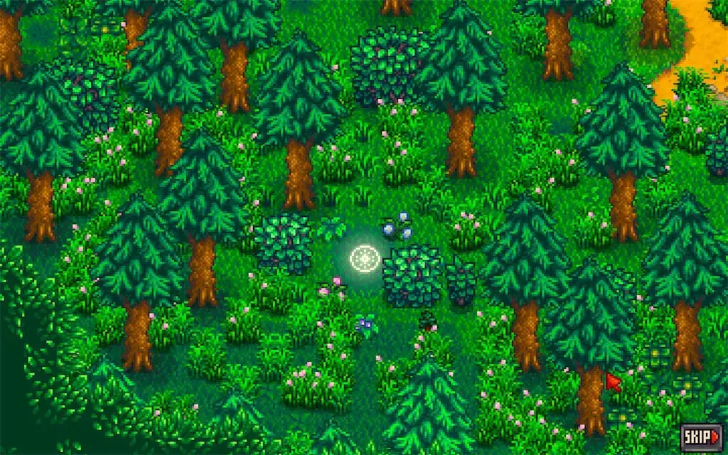 Junimo Woods teleporter
