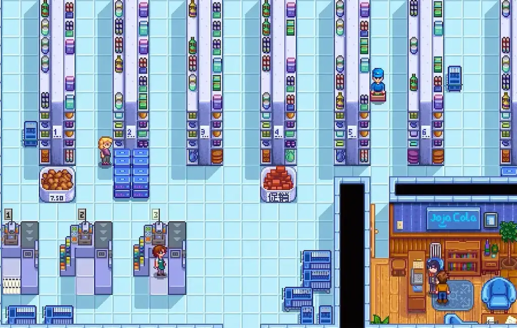 Morris' Office in Stardew Valley Expanded