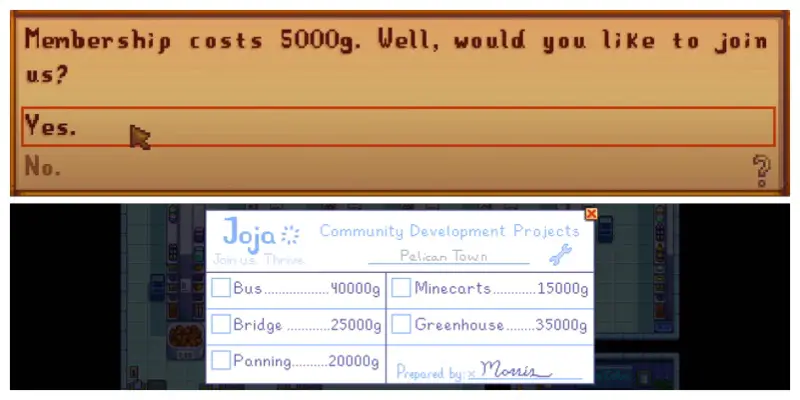 Joja membership