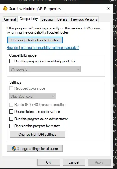 dpi settings