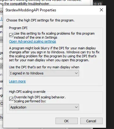 dpi settings
