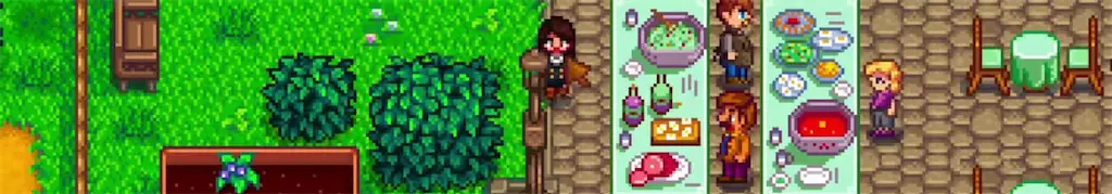 Image showing festivals in Stardew Valley