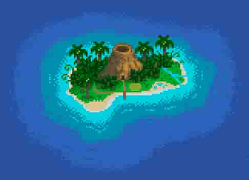 Ginger Island in Stardew Valley