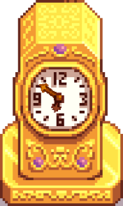 Image of the Golden Clock building in Stardew Valley