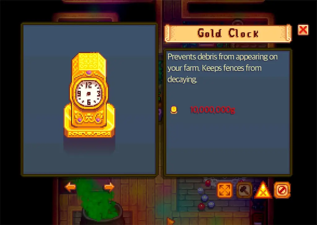 Illustration of the Golden Clock