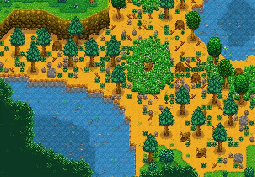 A screenshot of the Lake Fish in Stardew Valley