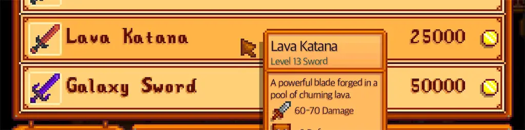Lava Katana
