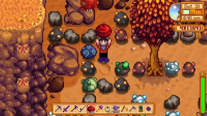 Image of a Mystic Stone in Stardew Valley
