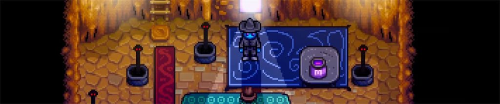 A screenshot of Secret Notes #10 in Stardew Valley