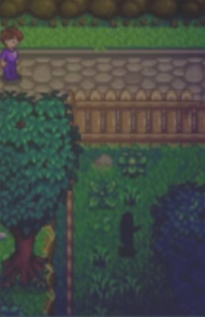 Shadowy figure easter egg