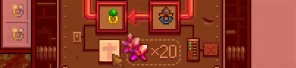 An image of the Slime Charmer Ring and Crabshell Ring combination