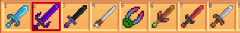 All the swords mentioned in the ranking