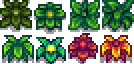 A screenshot of weeds in Stardew Valley