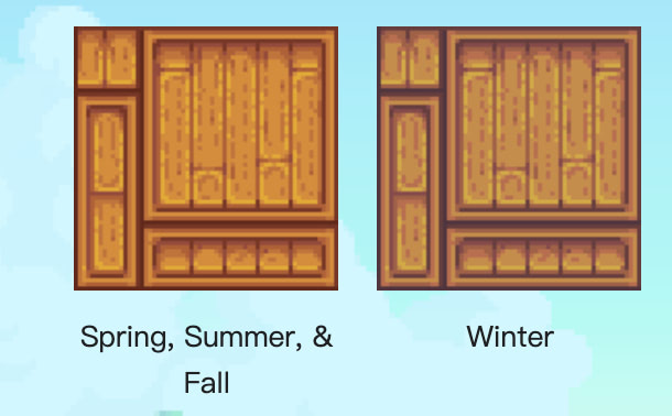 The Wood Floor in Stardew Valley