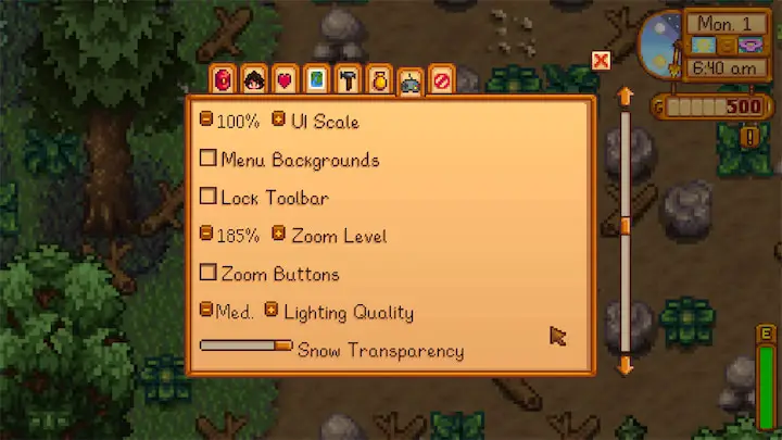 The zoomed-in issue can make the game unplayable