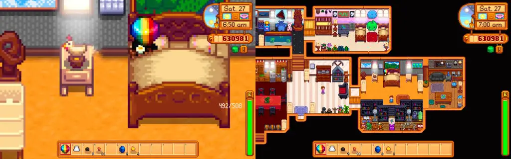 the different zoom levels from 300 to 50 for comparison.