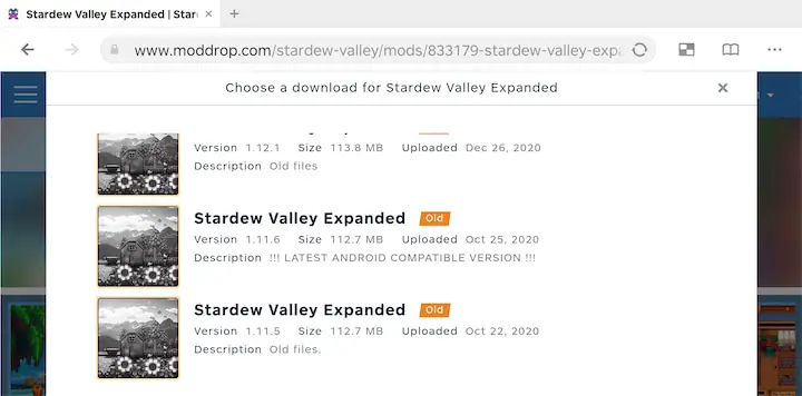 Stardew Valley Expanded Android Mod Download