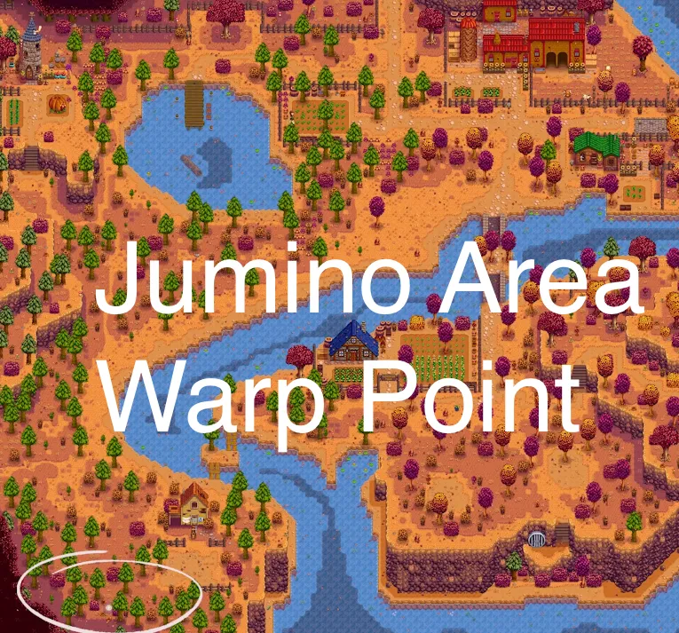 Jumino Area Warp Point