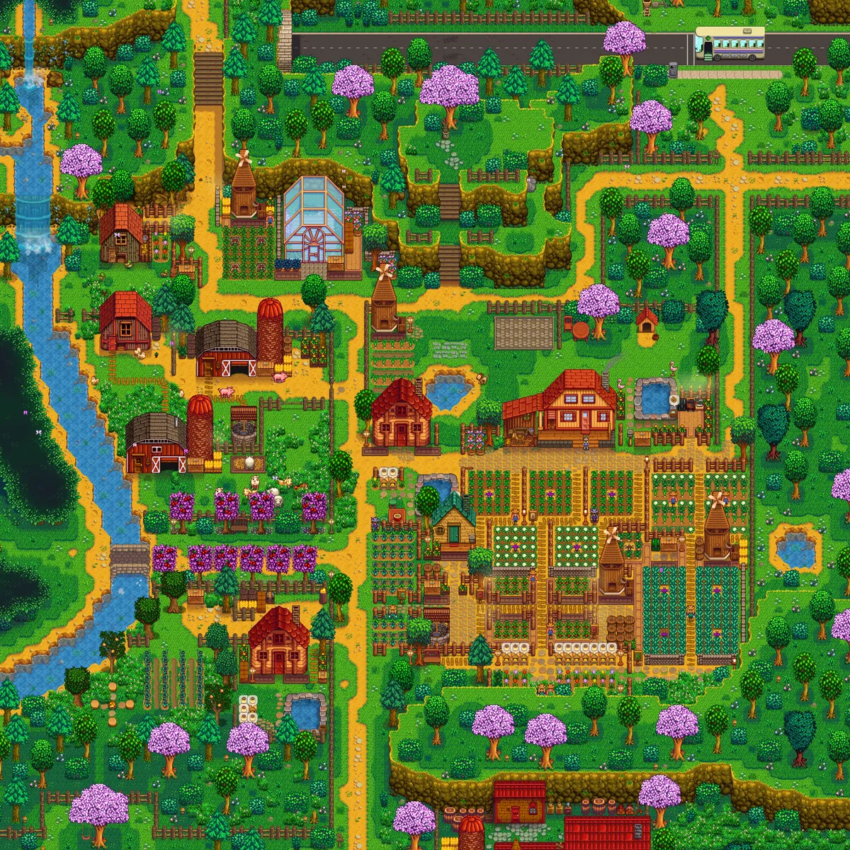 Efficient Farm Layout