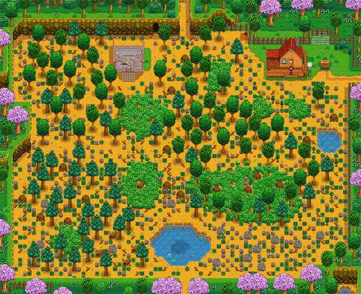 Screen shot of your farm