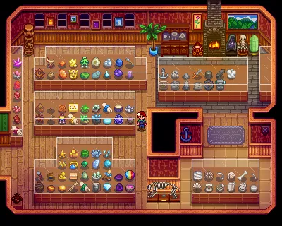 museum layout rainbow