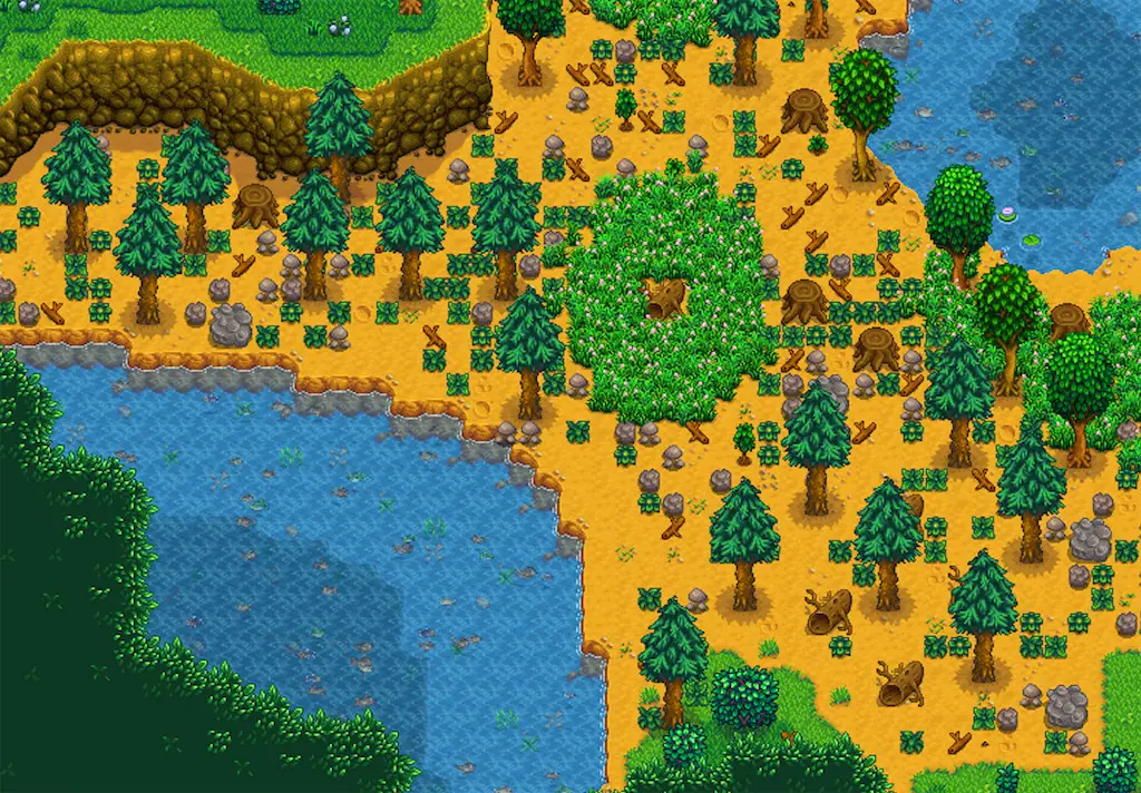 A screenshot of the Lake Fish in Stardew Valley